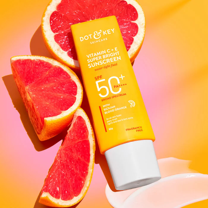 Vitamin C + E Sunscreen, SPF 50+ PA++++ (80gm)